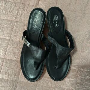 Coach wedges